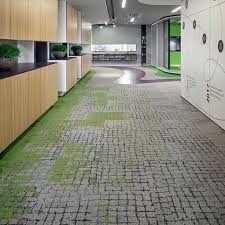 Thảm xanh lan ô vuông thiết kế mới nhất 2019 
