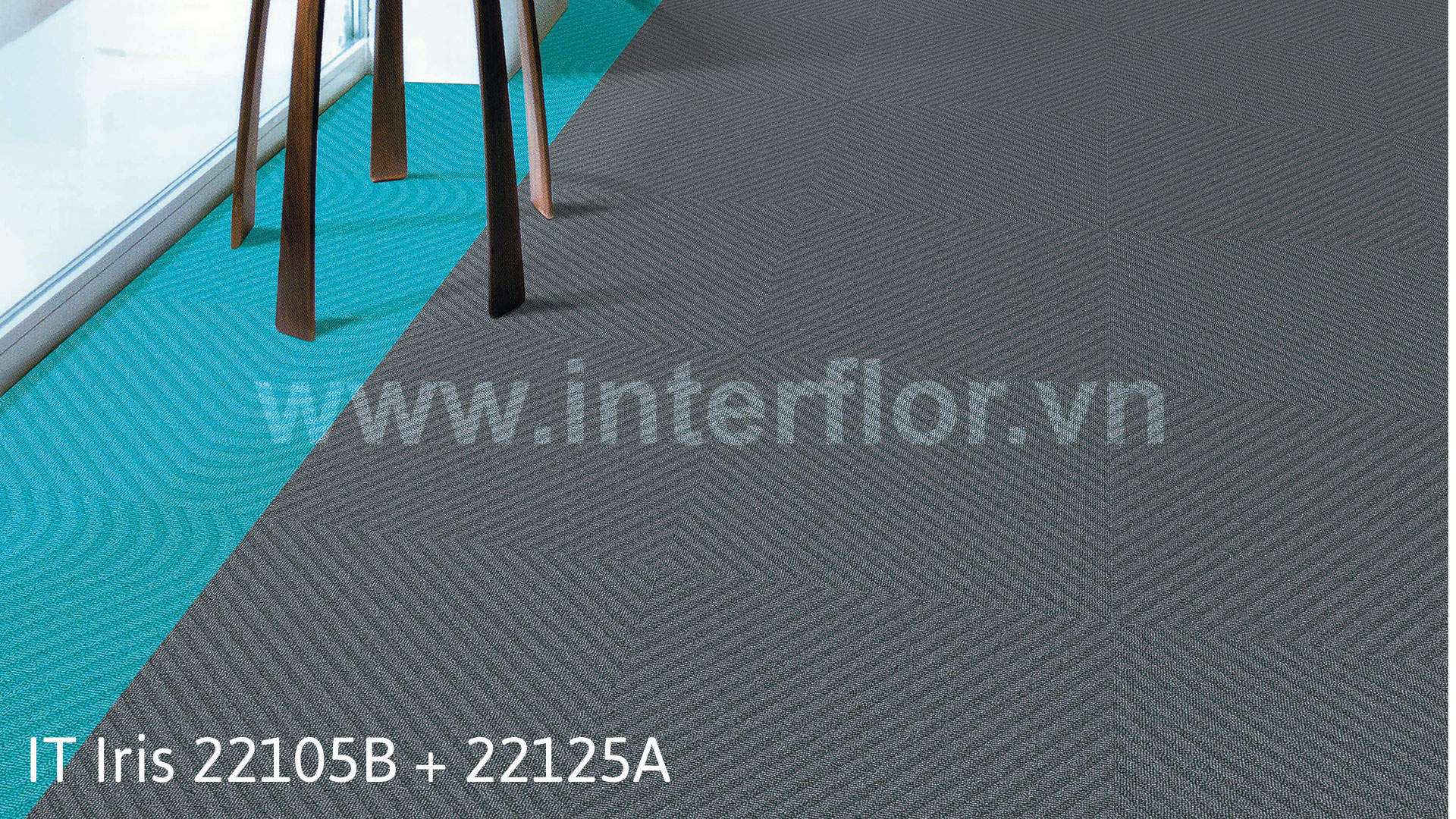 Thảm Interflor ITIris 22105B+22125A