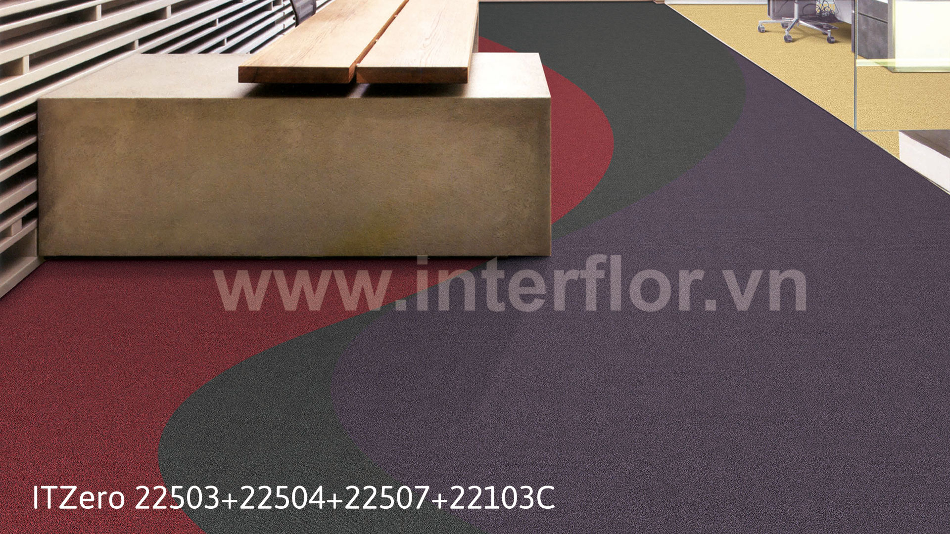 Thảm Interflor ITZero 22503+22504+22507+22103C