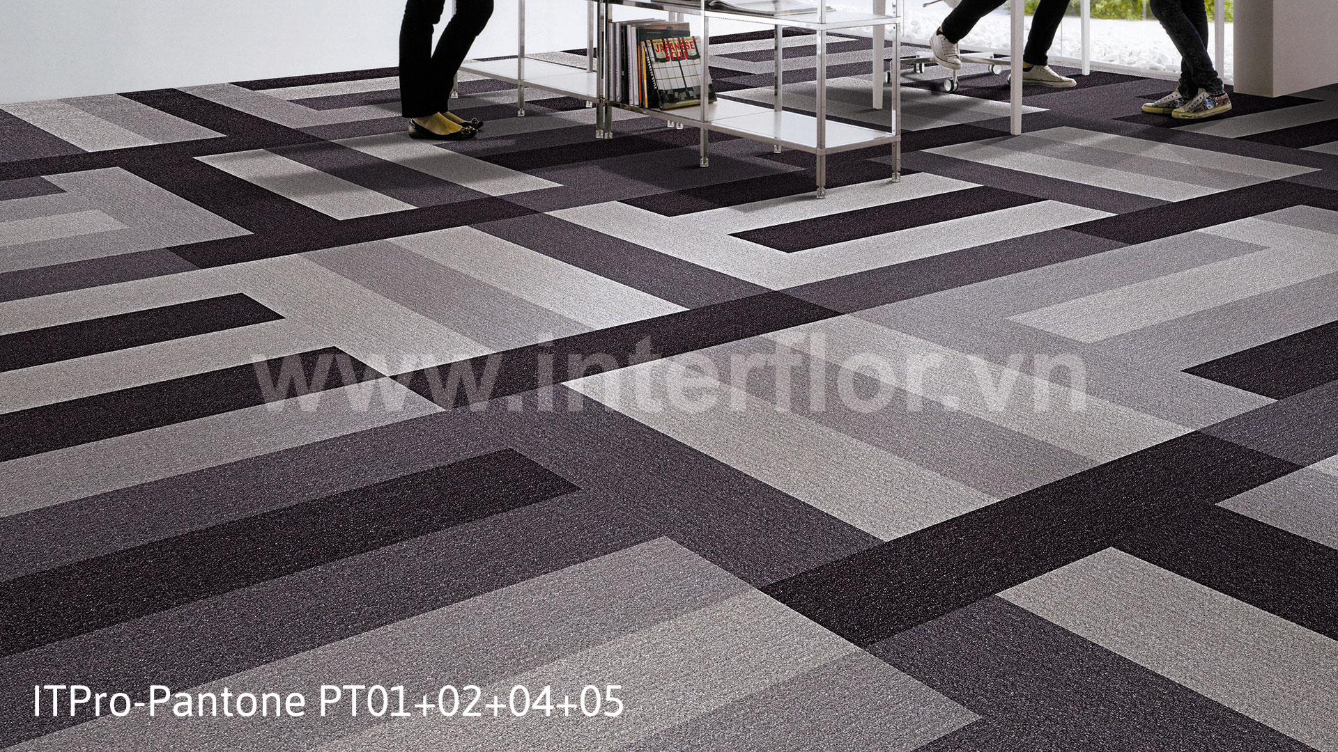 Thảm Interflor ITPro-Pantone PT01+02+04+05