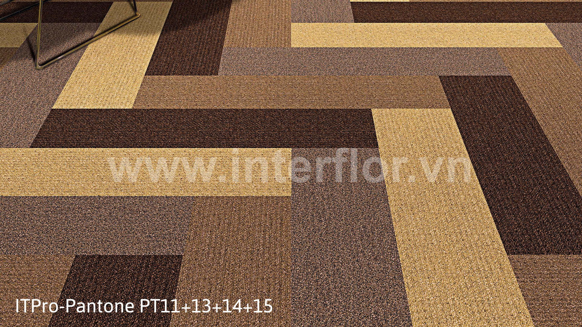 Thảm Interflor ITPro-Pantone PT11+13+14+15