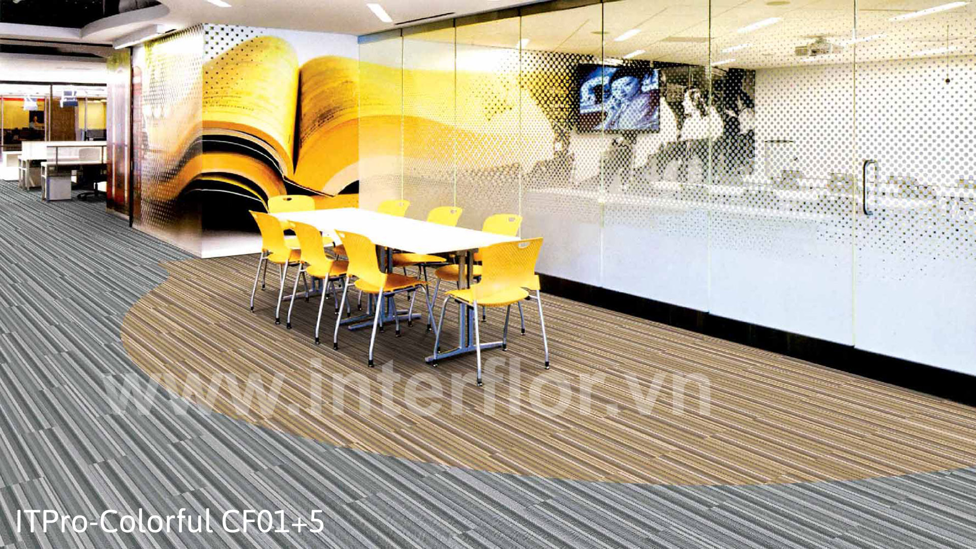 Thảm Interflor ITPro-Colorful CF01+5
