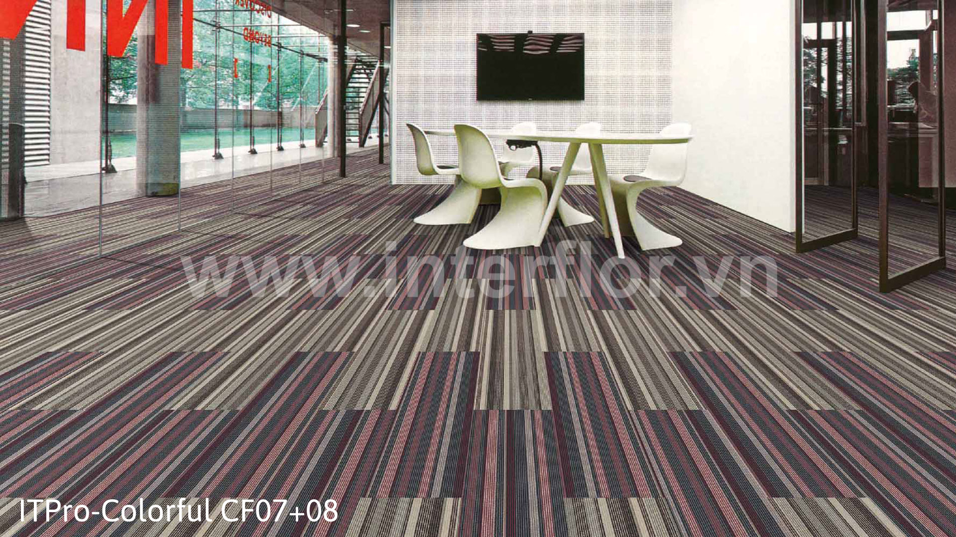 Thảm Interflor ITPro-Colorful CF07+8